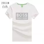 boss t-shirt collar b1911 white